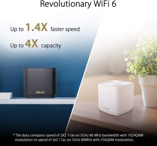 Asus XD4 Mesh WiFi 6 Router – AX1800 Dual-Band Wireless System