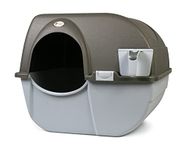 Omega Paw Roll N Clean Self Cleaning Litter Box, Large, RA20, Taupe, L (Pack of 1)