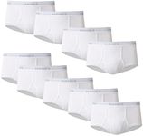 Hanes Men Hanes Men's Tagless White Briefs with ComfortFlex Waistband-Multiple Packs Available.