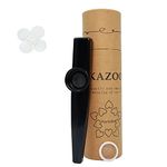 Fartime Black Exquisite Aluminum Alloy Kazoo With 5 Kazoo Flute Diaphragms And A Beautiful Gift Box-Musical Instruments.(black)…