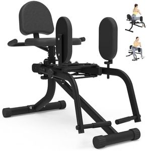 GuuG Hip Abductor Adductor Machine: Adduction Abduction Machine Inner and Outer Thigh and Glute Workout Equipment Home Gym Office