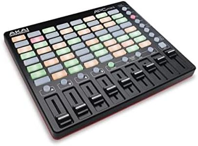 AKAI Professional APC Mini - Portable USB MIDI Controller For Ableton Live With 64-Clip Buttons and MIDI Mixer for Music Production and Performance