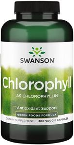 Swanson Veg Chlorophyll 60MG 300 Veg CAPS