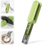 Zapsol 4-in-1 Blade Cleaning Brush with Knife Sharpener, Multi-Functional Dishwashing Brush, U-Shaped Pot Washing Brush, Kitchen Utensil Cleaner, Double-Sided Brush for Dishes(Knive Cleaning Tool)