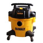 DEWALT DXV06P 6 Gallon Poly Wet/Dry Vac, Yellow