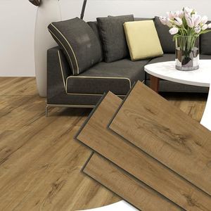 19.56 Sq.Ft SPC Vinyl Flooring Plank Click‑Lock Rigid Core Wood Look Luxury Waterproof Floor Tile 5 Planks with IXPE Pad 9"×62.6" x8 mm 30mil Wear Layer Scratch Resistant,Golden Valley