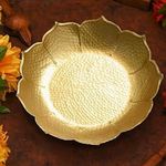 Indo Art Collection Decorative Floral Urli Bowl, for Floating Flowers & Tea Light Candles, Diwali Decoration Item for Home (10 inch)