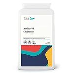 Activated Charcoal Supplement (300mg) - 120 Capsules | Steam Activated from Coconut | Contributes to Reducing Excessive Flatulence | UK Manufactured to GMP Standards