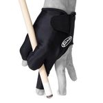 Kamui Billiard GLOVE QuickDry, for LEFT Hand - Black (M)
