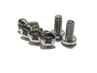 M4 (4mm x 8mm) Pozi Pan Head Machine Screws - A2 Grade Stainless Steel (Pack of 20)