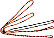 DEERACE D97 Flemish Fast Flight Bow String Replacement Bowstring for Traditional Longbow Recurve Bow (AMO 48" (Bow Length), Orange)