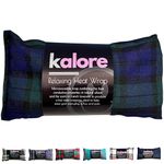 Wheat Bags Microwavable Neck and Shoulder Wrap - Unscented Heat Bags Microwavable for Body Relaxation - Tartan Cotton Fabric & UK Wheat Heat Bags Microwavable Compress by Kalore - Black Watch