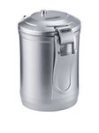 Delonghi 5513290061 500g Vacuum Coffee Canister, Silver