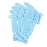 DOITOOL 2 Pair Shower Mitten Exfoliating Bath Towel Glives Double Sided Gloves Body Scrubbing Glove Bath Glove Exfoliating Mitts Protection Facial Scrub Brush Women's Moisturizing Remover