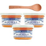 Marine Gourmet French Rouille 90g x3, Wooden Spoon