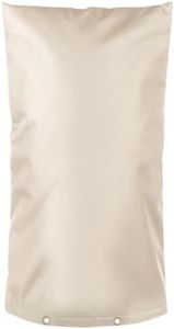 Upgraded 18"W x 34"H Backflow Preventer Cover Aluminum Foil (5℉) - Industrial 600D Winter Sprinkler Valve Covers for Outside, Anti-UV Winter-Freeze Water Well Pump Cover, Beige…