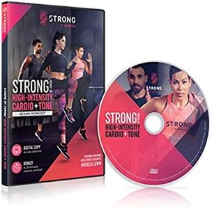 Strong High-Intensity Cardio and Tone Full-Body Workout DVD 60-Minute Workout