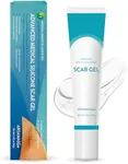 Aroamas Scar Advanced Scar Gel - Medical-Grade Silicone Scar Gel for Surgical Scars, for Face, Scar gel with silicone for Keloids, C-Section, Cosmetic Procedures, Burns, Injuries - 45g