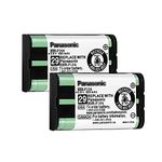 2 Pack HHR-P104 NI-MH Rechargeable Battery for Panasonic 3.6V 830mAh Battery for Cordless Phones