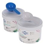 House Brand Dentistry 210141 VPS Putty Impression Material Regular Set Base & Catalyst