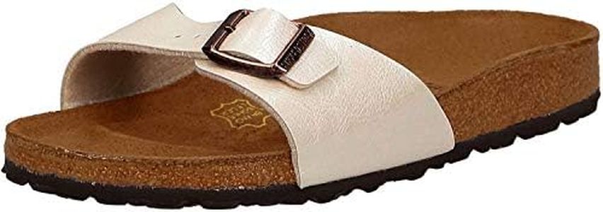 Birkenstock Womens Madrid Slides Sandals Natural UK 5.5/AU 7.5