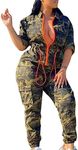 IUALXYBB Women's Casual Camouflage 