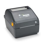 ZEBRA ZD421 Direct Thermal Desktop Printer 203 dpi Print Width 4-inch Wired USB and Ethernet Connectivity ZD4A042-D0EE00EZ, No Thermal Ribbon Required