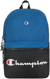 Champion Men's Manuscript Backpack, blue, One size