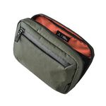 ALPAKA Elements Tech Case Travel Organizer Pouch for Electronics, Cables, Cell Phone | Tech Pouch for Electronic Accessories (Dark Green VX21)