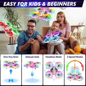 Mini Drone with 720P HD Camera – Compact Quadcopter for Beginners