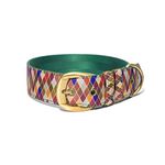 PetWale Diamond Dog Belt Collar | Comfortable Fit | Stylish Design | Easy to use | Recommended by Trainers | Suited for Large Breeds Like Labrador, Great Dane & More | Size L