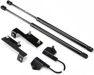 2Pcs Auto Bonnet Gas Springs for J-eep Wrangler (JK) 2007-2018, Bonnet Shock Absorbe Springs Struts Hydraulic Support Rod Body Fittings