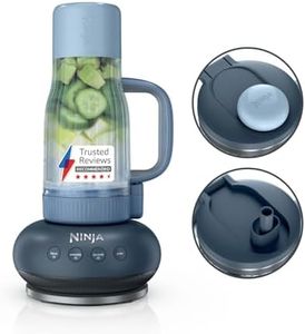 Ninja BlendBoss Blender with Portable Tumbler, Personal Blender with Removeable Travel Tumbler, 3 Auto Preset Modes, Cyberspace DB351UKCY