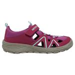 Merrell Kids Girls Hydro Explorer Sandal, Berry/Turq/Grey, 1 M US