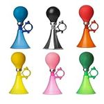 HAICN 6Pcs Manually Bike Bugle Kids Bike Horn Warning Bell Child Bicycle Squeeze Horn Toy for Children Bicycle Gift