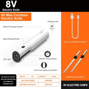 HYQNG Electric Carving Knife – Stainless Steel Blade