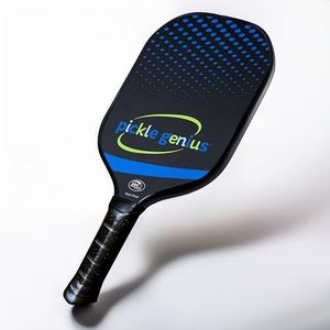 Pickle Genius Pickleball Paddle-100% Raw Carbon Fiber Pickleball Racket with 13mm Polypropylene Honeycomb Core for Maximum Power, Grit Finish, and Perfect Spin. USAPA Approved Pickleball Paddles