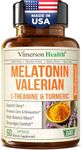 Melatonin Sleep Aid with L Theanine
