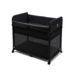 Bugaboo Stardust - All-in-one, Quick to Assemble, Black pop-up Travel cot and playpen for Babies and Toddlers with Mattress and Zip-in Bassinet, Black