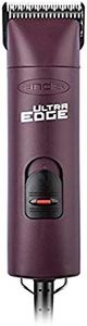 Andis-22685, Professional UltraEdge Detachable Blade Clipper-Super 2-Speed Rotary Motor with Shatter-Proof Housing, Runs Calm & Silent Manner, 3400/4400 SPM-for Coats & Breeds-120V, Burgundy | 1 Count (Pack of 1)