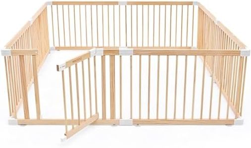 HARPPA Grovi Playpen, GREENGUARD Gold Certified – 71.5 x 79.5 inch