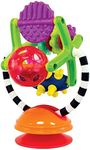 Sassy Teethe & Twirl Sensation Station - 2-in-1 Suction Cup High Chair Toy - Developmental Tray Toy for Early Learning - for Ages 6 Months and Up