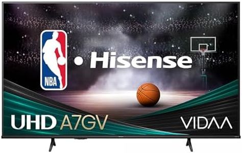Hisense 55A7GV - 55 inch 4K Ultra HD VIDAA Smart TV,Dolby Vision HDR, Built in Amazon Alexa, with Voice Remote (Canada Model)