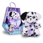 Baby Paws Dalmatian Puppy Toy with Cute Swaddle Bag|Scan QR Code for More Interactive Roleplay,Pretend Play Toy|That Make 5 Adorable Sounds Kids Toys for Ages 4+ |Birthday Gift for Pet Lovers -22 cm