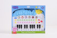 Peppa Pig & Friends Piano For Kids - Interactive Learning & Child Development, Listening, Fine Motor Skills, Music, Sounds and Colours Recognition - Features Fun Activities, 3+ Years