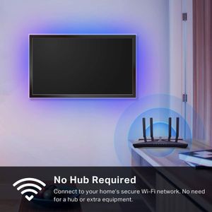 Tapo Smart LED Strip Light, 5m – Customizable Color Lighting