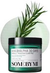 SOME BY MI AHA BHA PHA 30 Days Miracle Truecica Clear Pad - 70 Pads, 4.22Oz, 125ml - Mild Exfoliating Low pH Toner Pad for Sensitive Skin - Acne Care, Remove Dead Cells and Wastes - Korean Skin Care