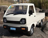 ARRIS Wpl D12 1/10 4Wd 2.4G Off Road Rc Car Drift Climbing Truck Crawler With Brushed 260 Motor 1:10 Simulation Rc Vehicles, White