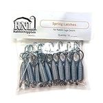 10 Pack of Spring Latches for Rabbi