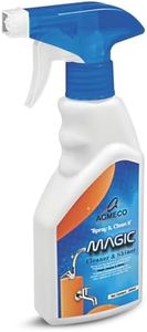 AGMECO Tap cleaner spray Hard Water Stain Remover Bathroom Shower Taps Faucet Cleaner (250ml)